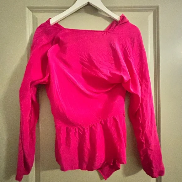 Designer Josie Natori Vibrant Pink Women's Top - Picture 3 of 4